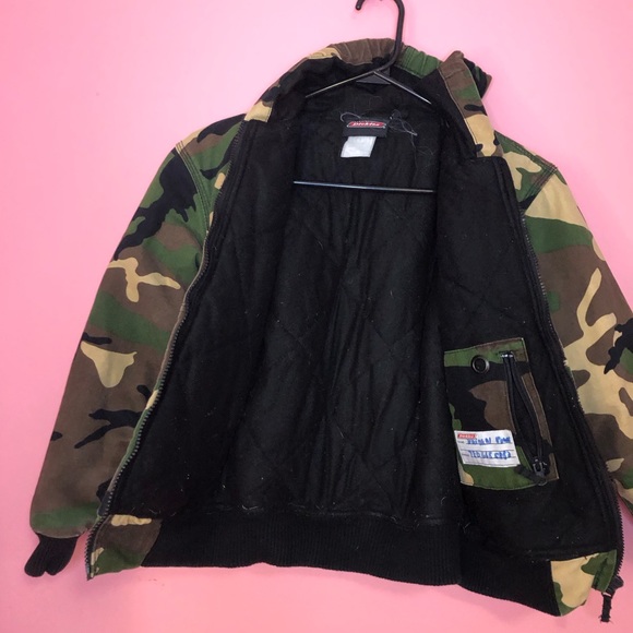Kids DICKIES camouflage coat - Picture 4 of 5